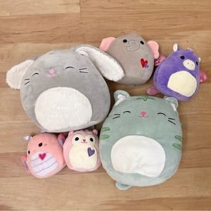 Squishmallow Plush Small and Mini Bundle